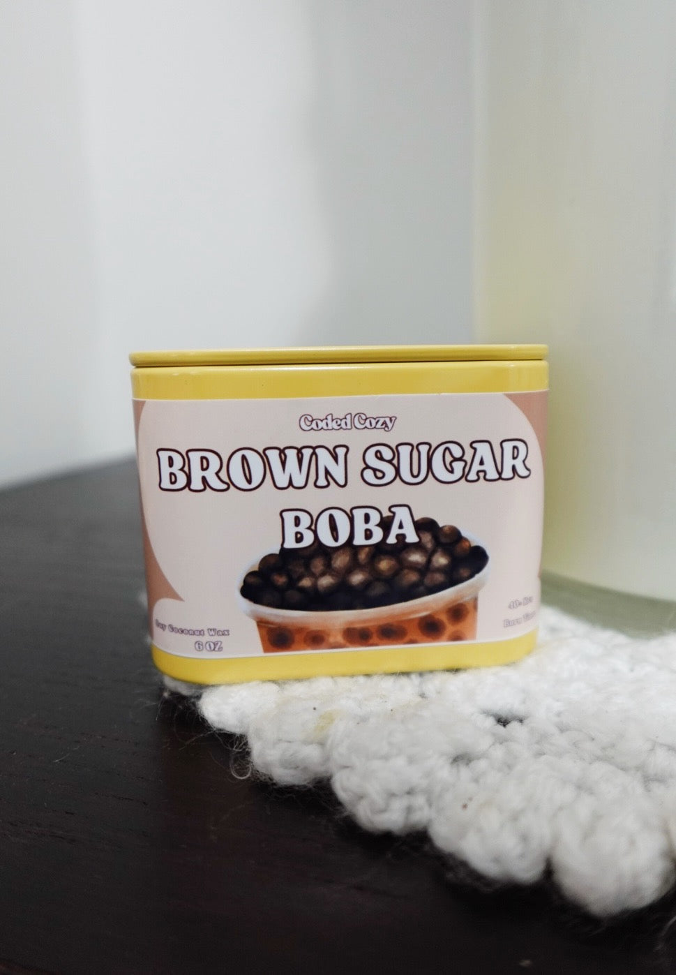 BROWN SUGAR BOBA CANDLE