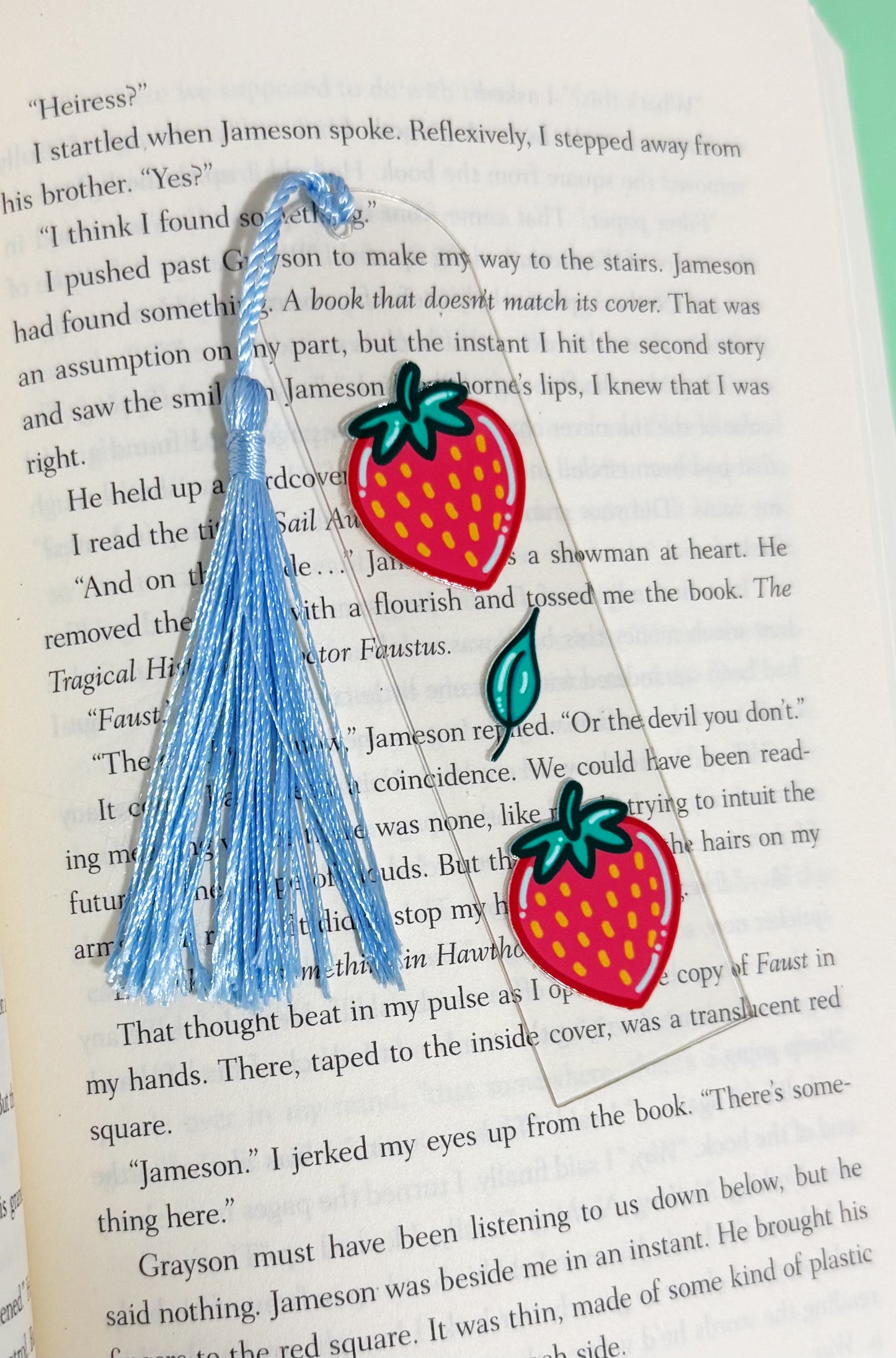 Strawberry Bookmark