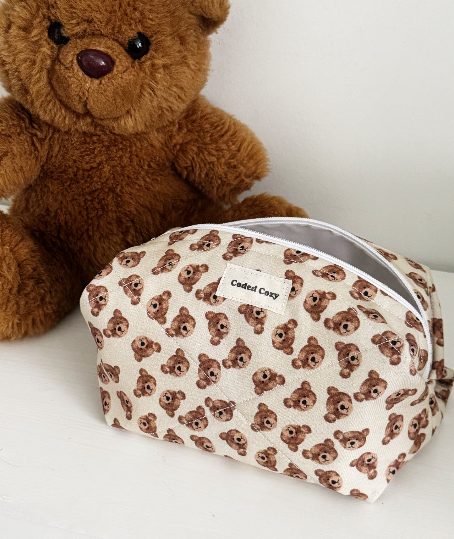 Teddy Bear Boxed Pouch