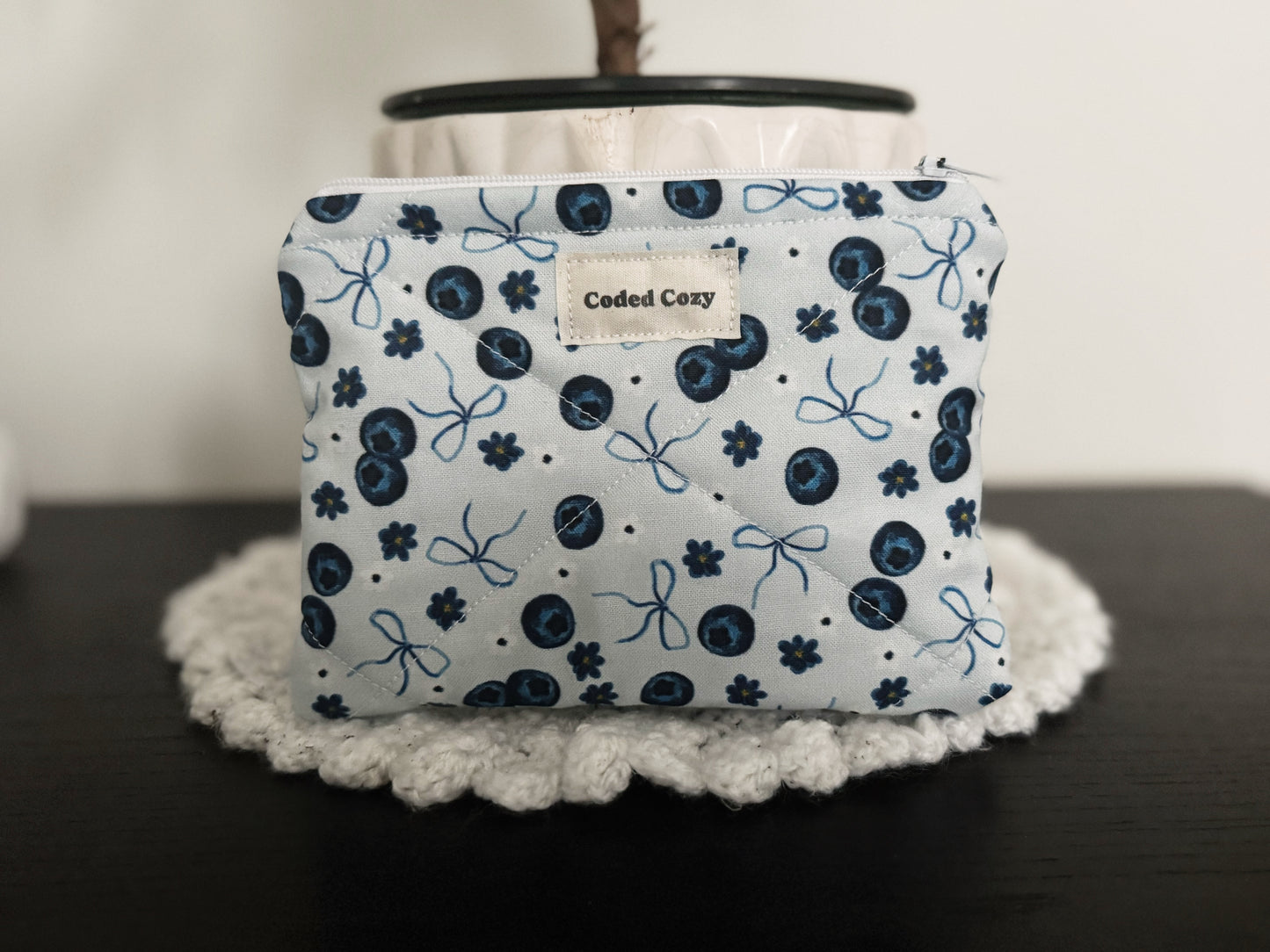 Blueberries & Bows - Regular Pouch