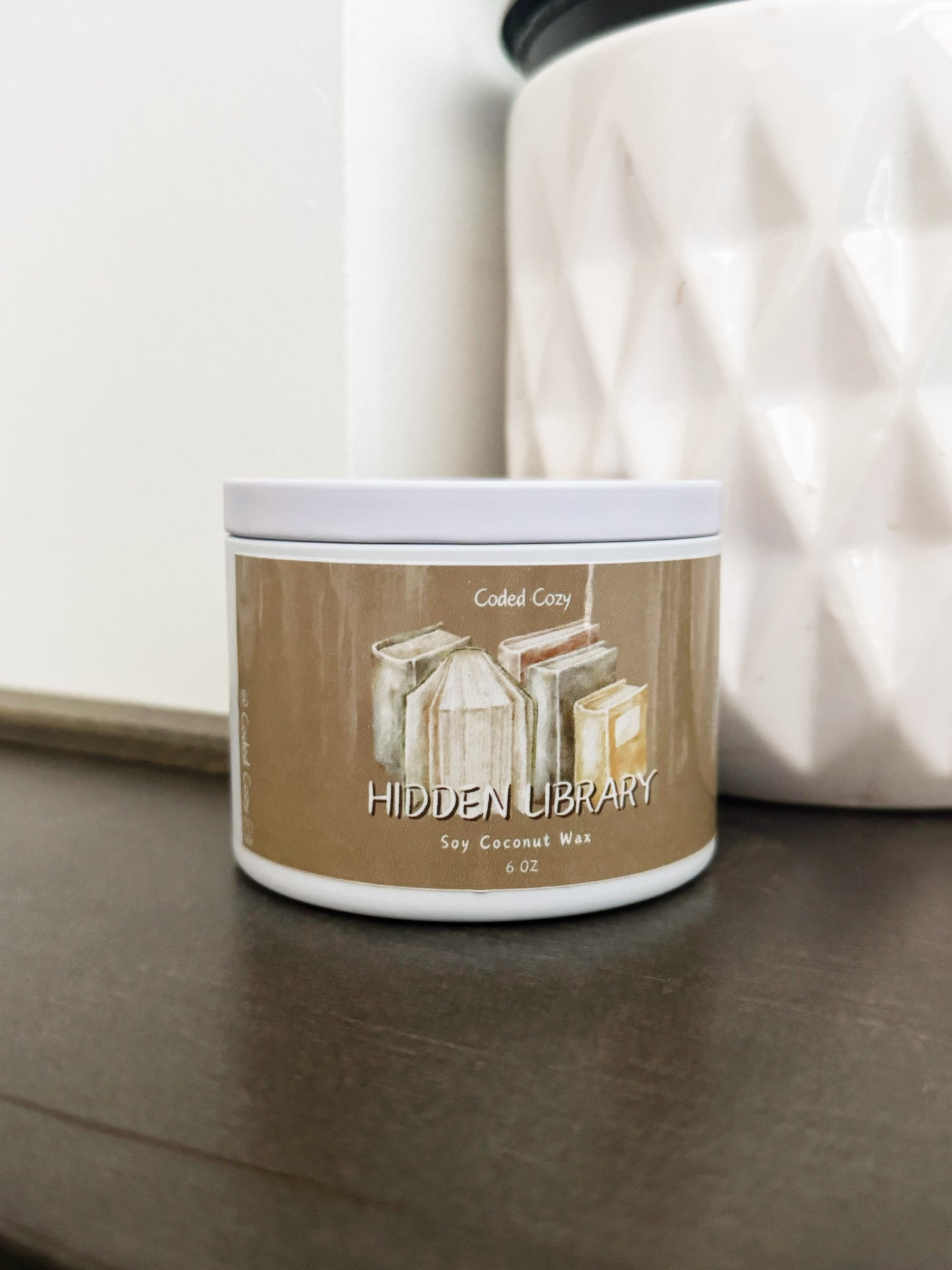 HIDDEN LIBRARY CANDLE