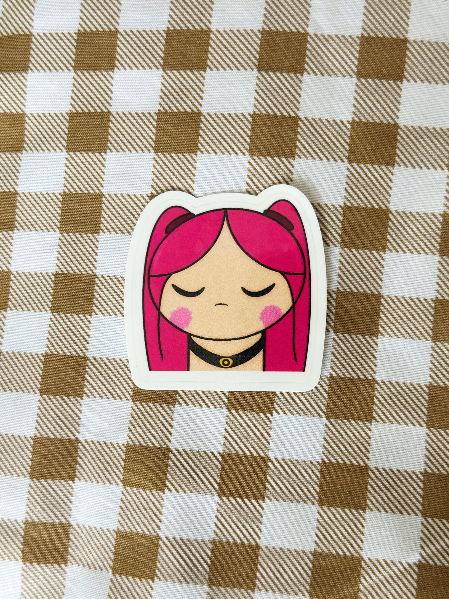Female Fighter 3 Sticker