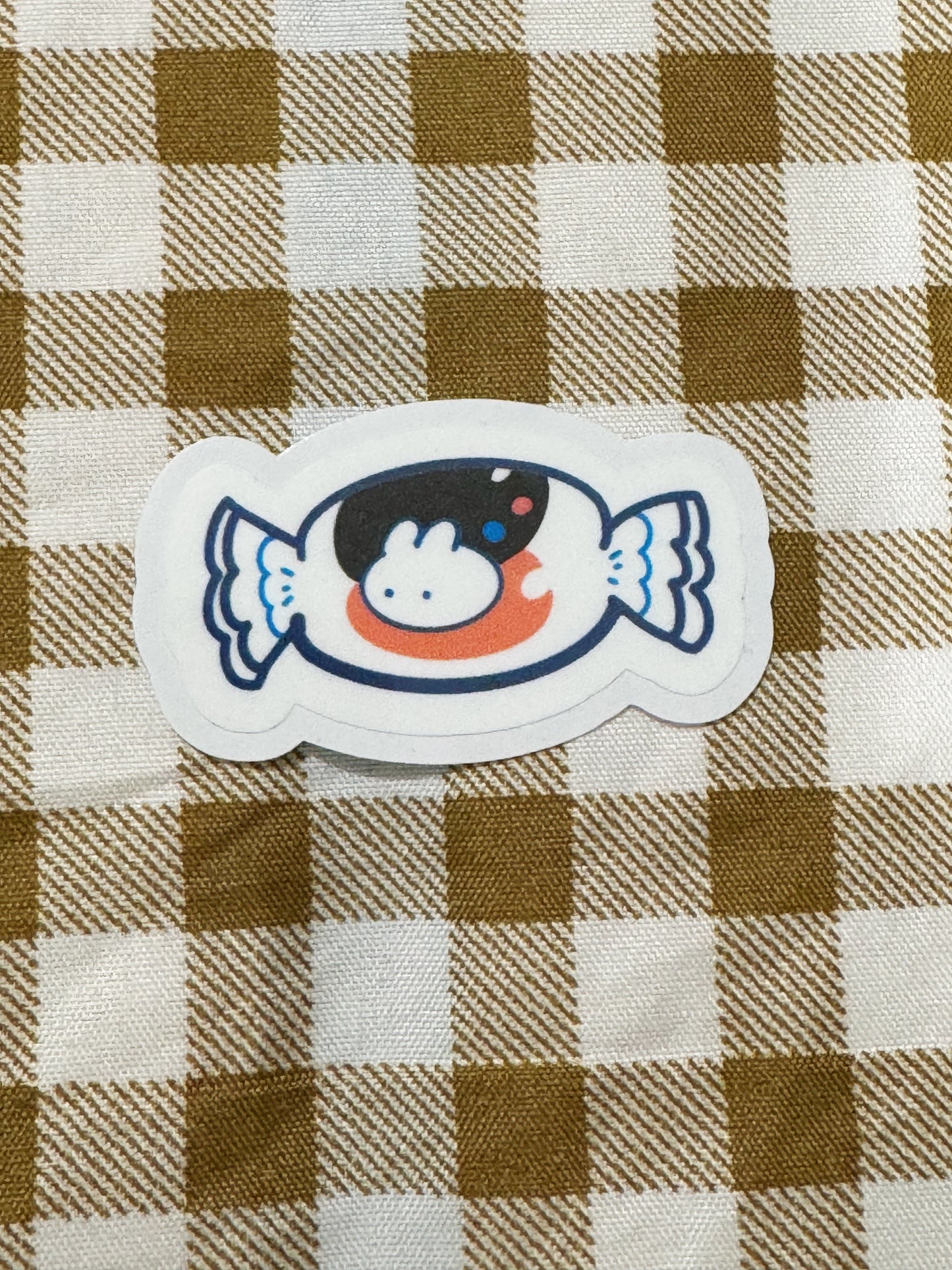 White Bunny Sticker