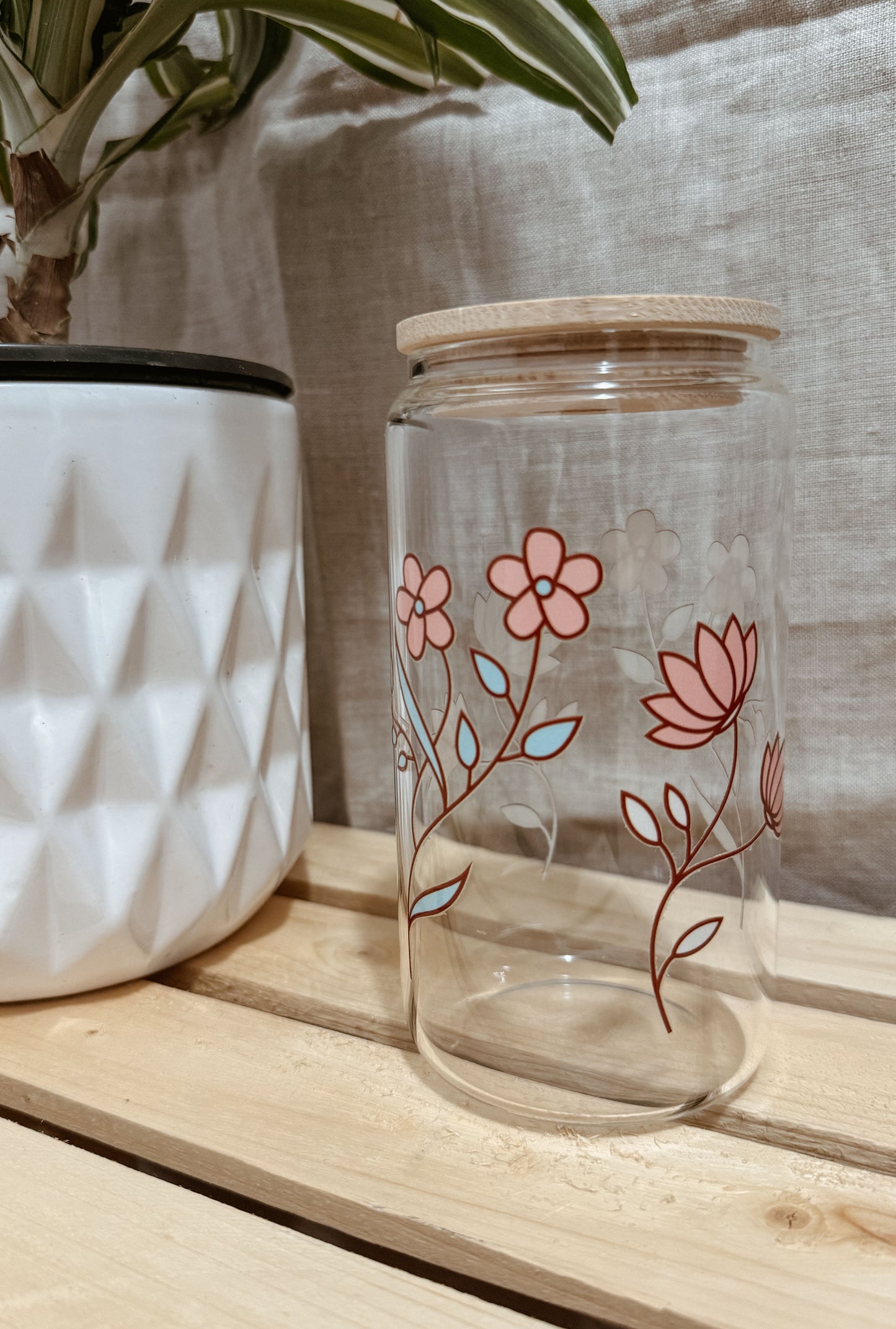 SPRING FLOWERS TUMBLER