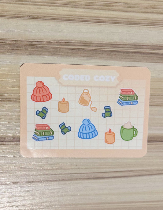 Cozy Things Mini Sticker Sheet