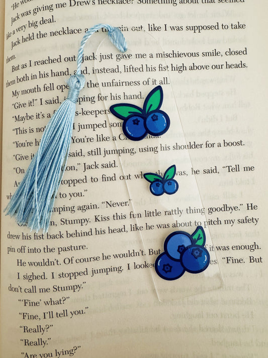 Blueberry Bookmark