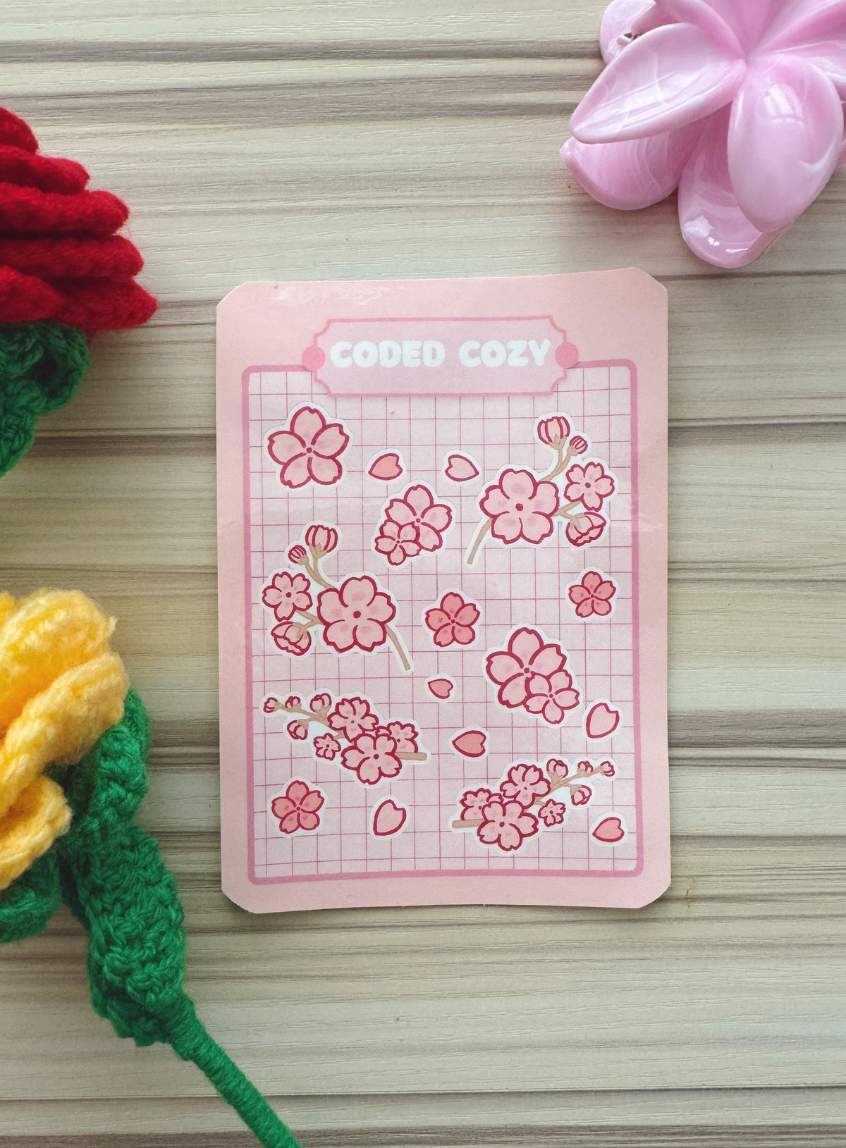 Cherry Blossom Sticker Sheet
