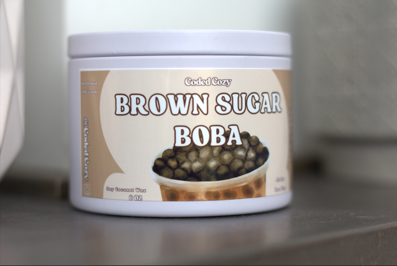 BROWN SUGAR BOBA CANDLE