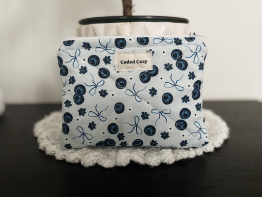 Blueberries & Bows - Regular Pouch