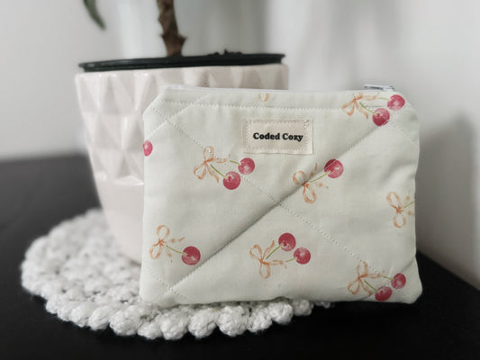 Cherry & Bows - Regular Pouch