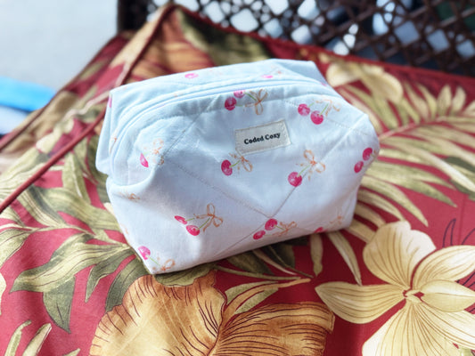 Cherry & Bows Boxed Pouch
