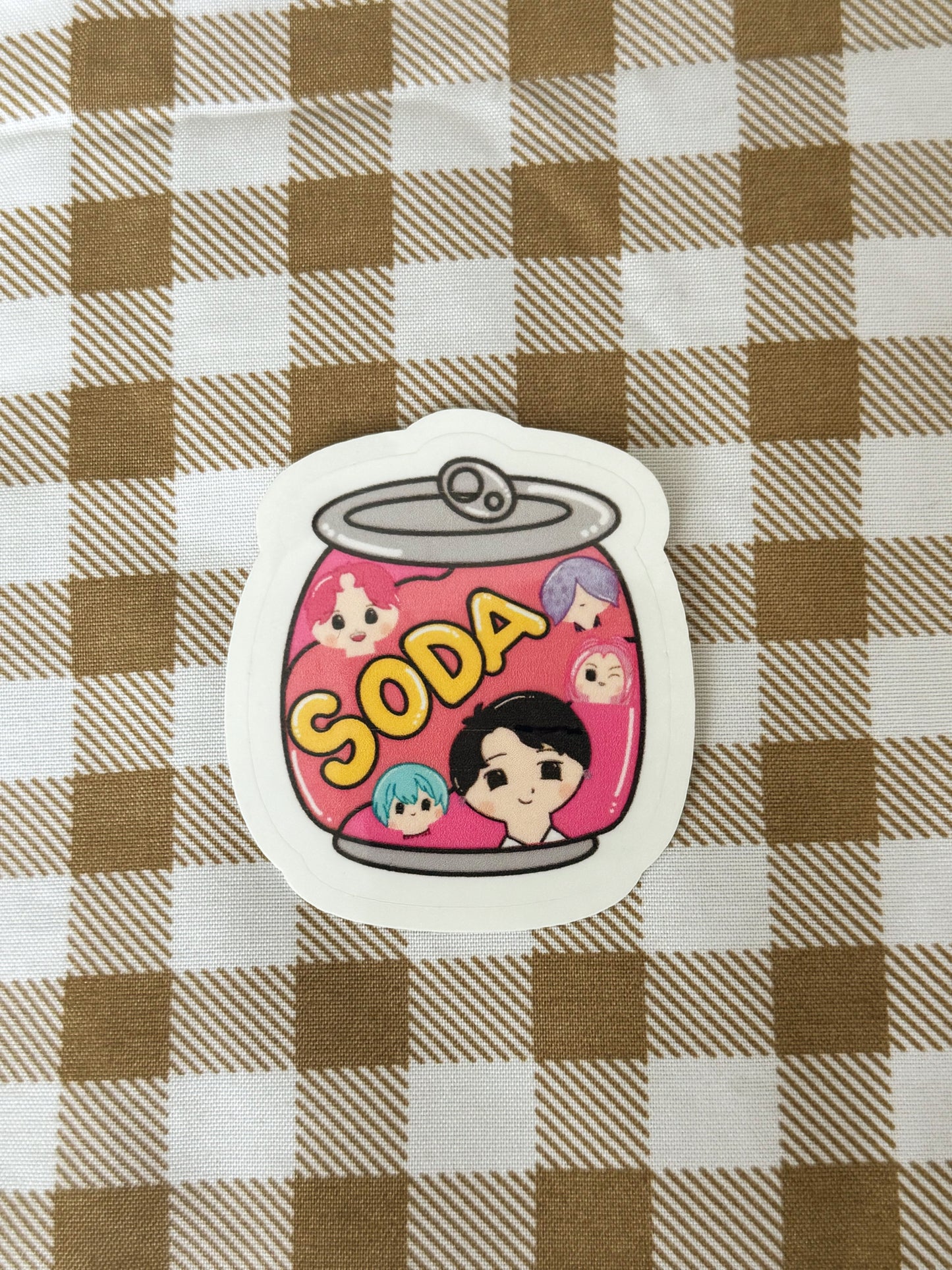 Soda Sticker