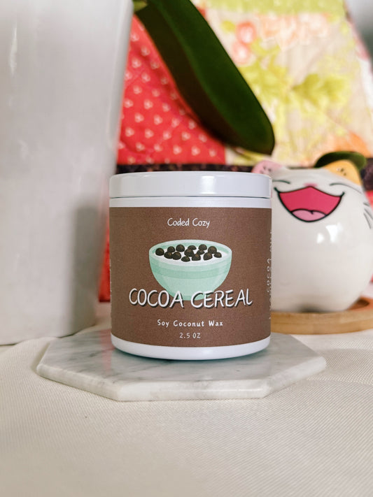 COCOA CEREAL MINI CANDLE