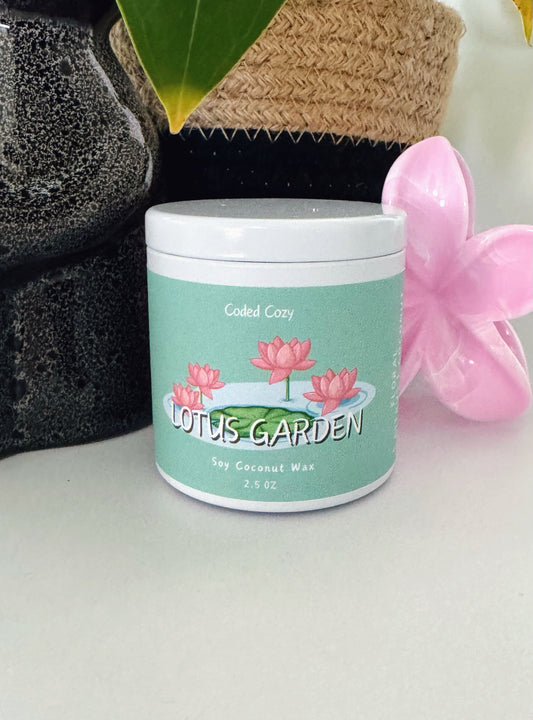 LOTUS GARDEN MINI CANDLE