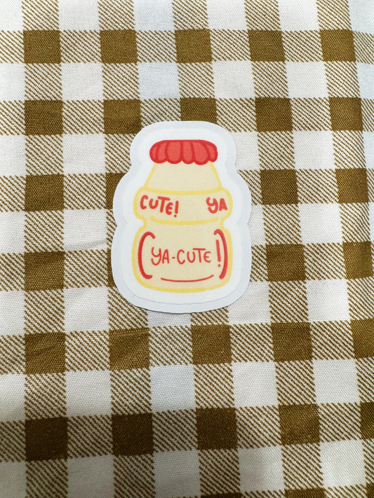 Ya-Cute Sticker