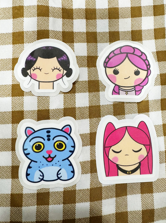 Sticker Pack - Rumi, Mira, Zoey & Derpy