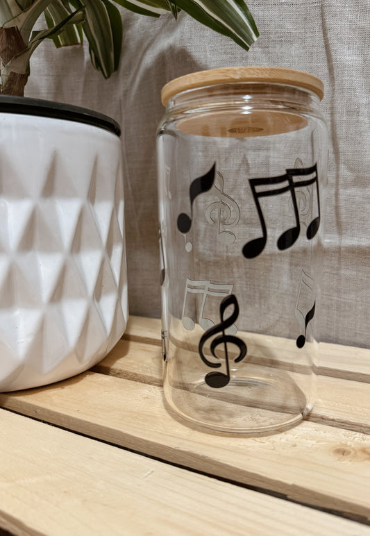 MUSIC NOTES TUMBLER