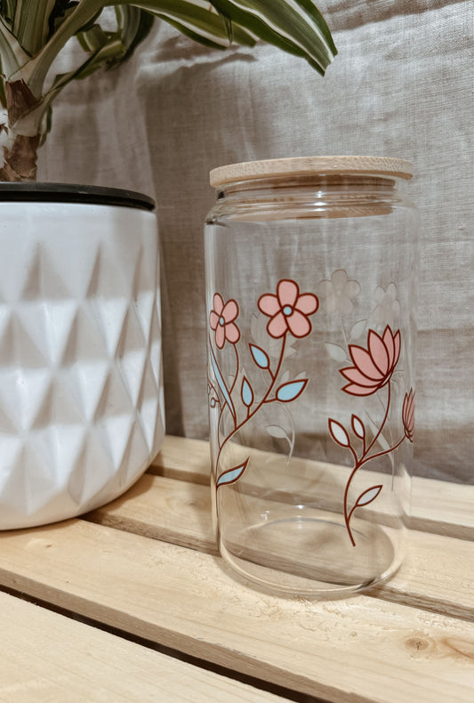 SPRING FLOWERS TUMBLER